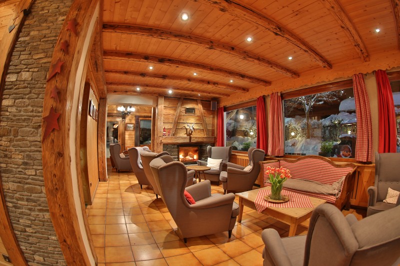 fleur des neiges ski hotel lounge