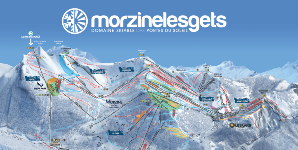 Morzine & Les Gets Piste Map