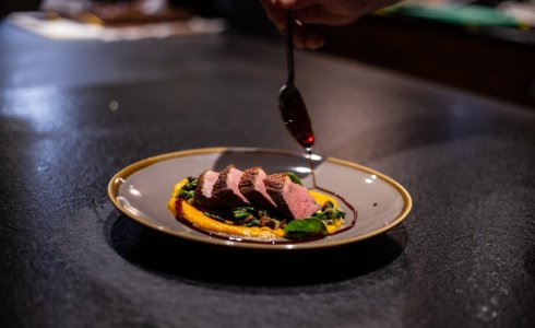 Dinner at Chalet Atlas