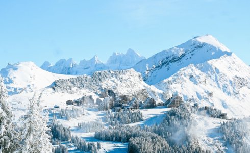 Avoriaz ski in ski out