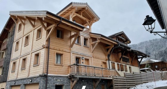 self catered morzine ski chalet