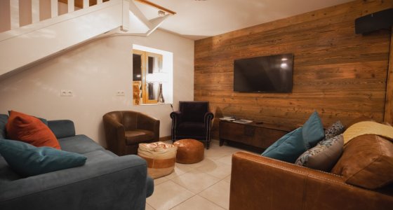 Chalet Five25 lounge morzine