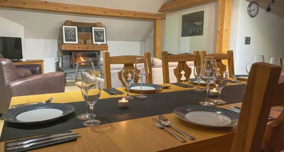 sky apartment morzine catered chalet