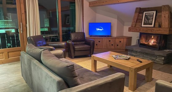 sky apartment morzine catered chalet