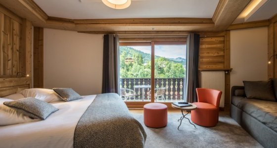 family room hotel petit dru morzine