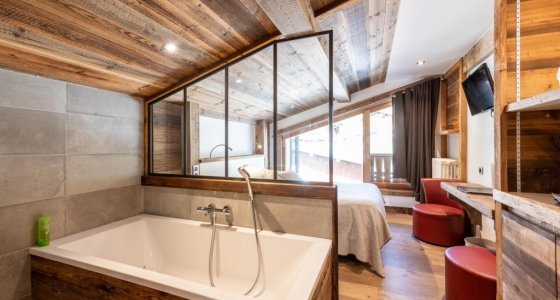 single room hotel petit dru morzine 1