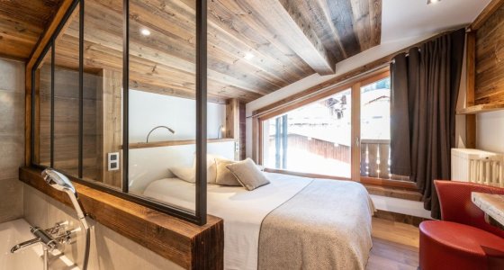 single room hotel petit dru morzine 2