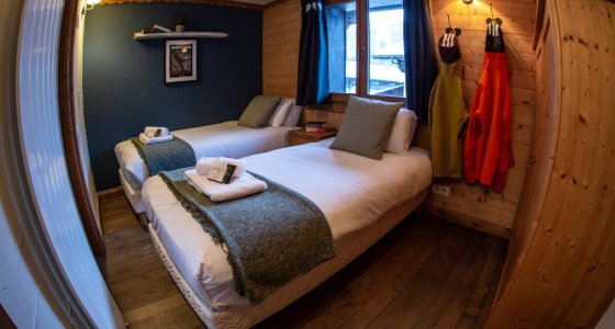 Twin Room in Chalet Atlas