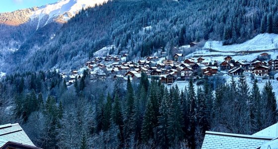 Zore apartment view Morzine