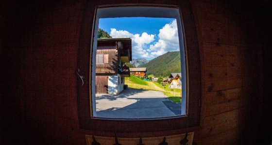 ski season accommodation in Morzine view 2