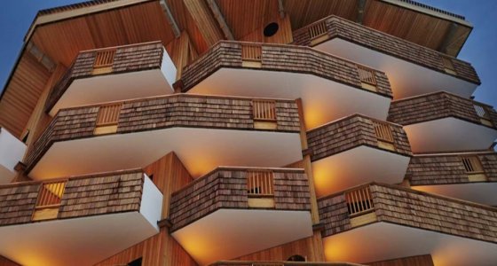 Hotel Mil8 Avoriaz design