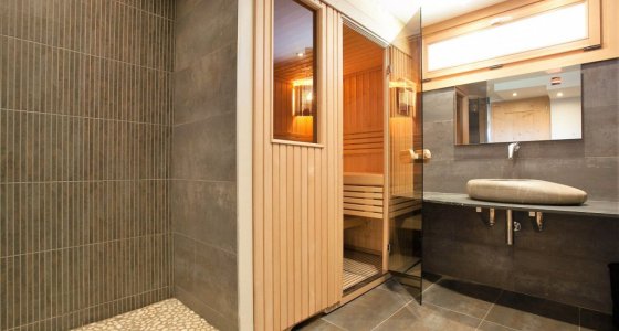 large ski chalet in avoriaz