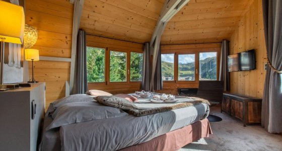 large group ski chalet avoriaz