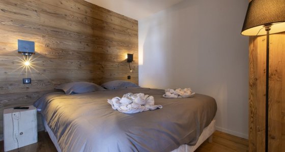 Apartment Alpages Duplex Avoriaz double bedroom