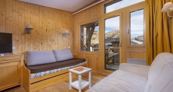 Apartment Chapka Avoriaz living area