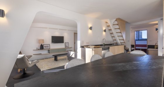 Apartment Elinka Avoriaz open plan living