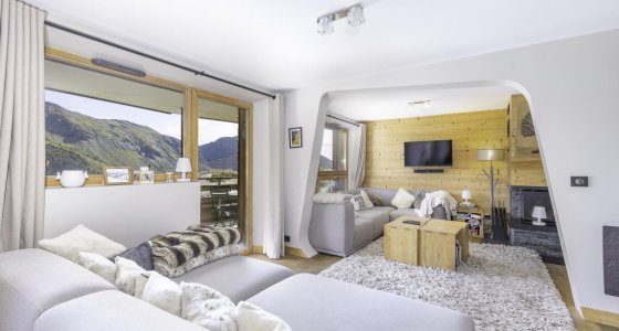 Apartment Kouria Avoriaz living room