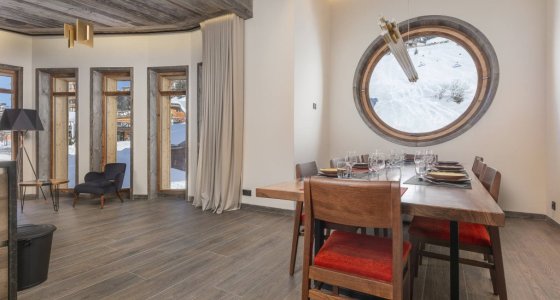 Chalet Aspen Avoriaz dining room