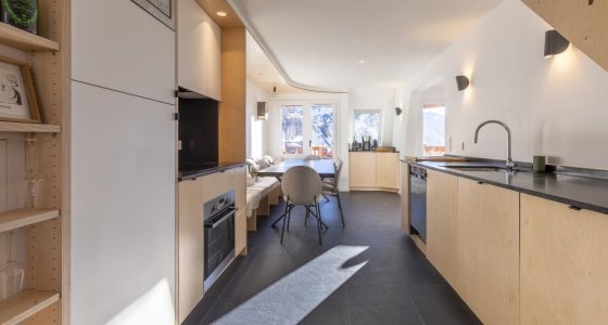 Apartment Elinka Avoriaz kitchen