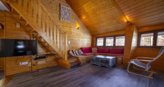 Chalet Arkor Avoriaz tv corner