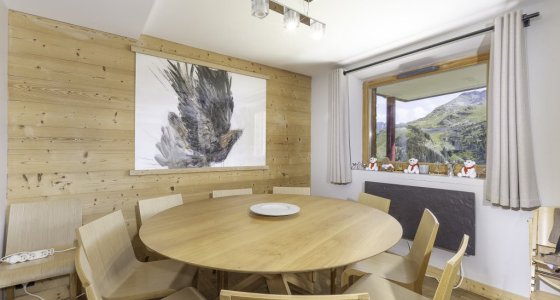 Apartment Kouria Avoriaz dining area