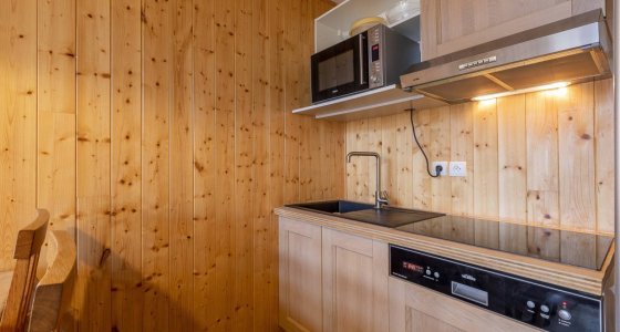 Apartment Chapka Avoriaz kitchen