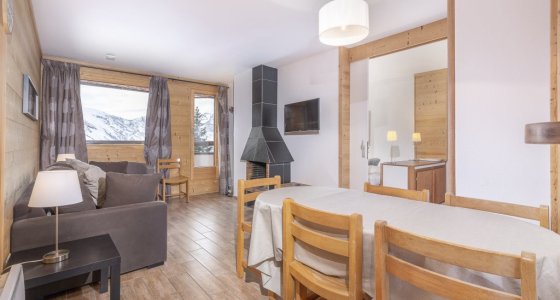 Apartment Araucarya Avoriaz living dining