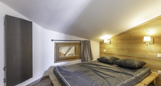 Apartment Neva Avoriaz double bedroom