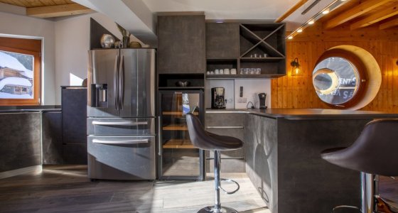 Chalet Arkor Avoriaz kitchen