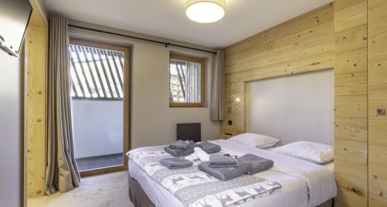 Apartment Kouria Avoriaz double bedroom