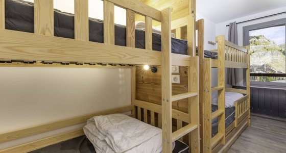 Apartment Neva Avoriaz bunk room
