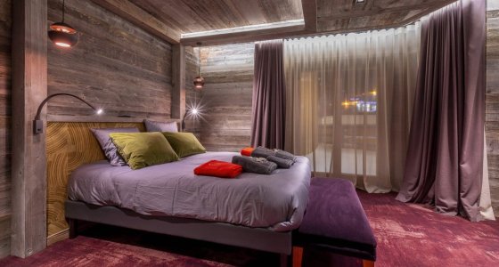Chalet Aspen Avoriaz bedroom