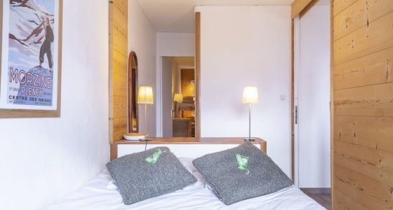 Apartment Araucarya Avoriaz double bedroom