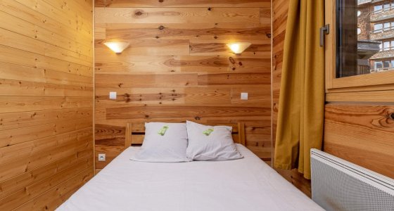 Apartment Chapka Avoriaz bedroom detail