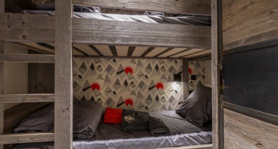 Chalet Aspen Avoriaz bunk room