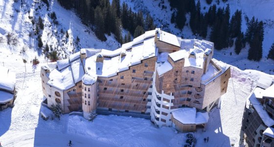 Apartment Kouria Avoriaz residence aerial