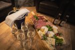 cheese board and drinks catered chalet morzine