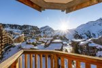 Apartment Elinka Avoriaz balcony snow view