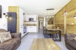 Apartment Neva Avoriaz open plan living