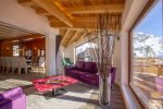 Chalet Arkor Avoriaz living room