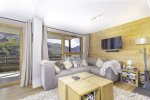 Apartment Kouria Avoriaz lounge tv