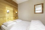 Apartment Alpages Standard Avoriaz double bedroom