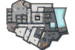 Chalet Aspen Avoriaz floor plan wellness