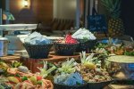 Seafood buffet in the hotel restaurant