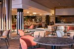 Hotel restaurant and lounge area